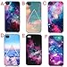 S9Q Nebula Galaxy Space Universe Vintage Retro Snap On Hard Case Cover Back Skin Protector For Apple iPhone 5C Style C