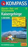  : Kompass Karten, Kaisergebirge (Ma&szlig;stab 1:50.000)