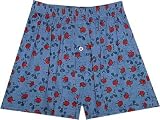 Mickey Mouse All-Over on Blue boxer shorts for men