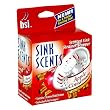 BSI Sink Scents Scented Sink Strainer/Stopper, Apple Cinnamon, 10 Count Box