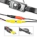 ETvalley Waterproof High Definition Rear View Camera Car Backup Camera with Wide Range 170 ° Viewing Angle and 7 LEDs for Night Vision