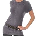 VERO MODA Hay O Neck Pullover Kleid lila