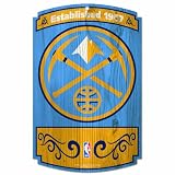 NBA Denver Nuggets Wood Sign