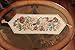 Tache 3 Piece Floral Tapestry Country Rustic Morning Meadow Table Runner Set - 3098