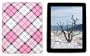 KingCase iPad Hard Case * Plaid Pattern (Pink) * For Apple iPad (Fits ALL iPad Wifi & 3G models)