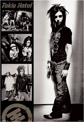 Tokio Hotel - Music Poster (Collage: Bill And The Band) (Size: 24'' x 36'')