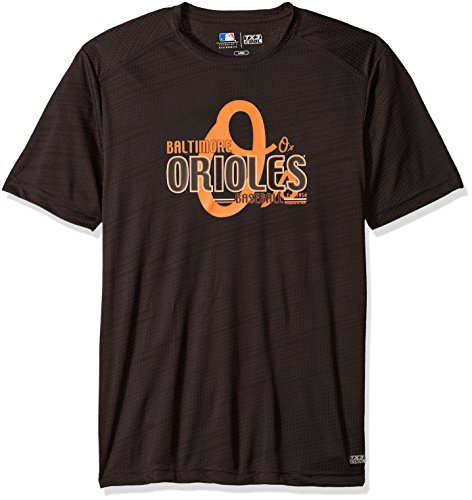 MLB Baltimore Orioles Men's Bringing The Glory Tops, Black, X-Large