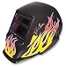 US Forge 88123 Easy Stroke Auto Dark Helmet, Flame