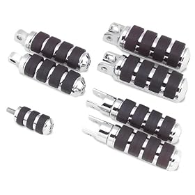 ANTI-VIBE PASSNGR PEGS - Biker's Choice -