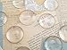 10 CleverDelights Round Glass Dome Cabochons - 1 inch - 25mm - Clear Magnifying Cabs - Dome Pendant Cab - For Cameo Pendants, Photo Jewelry, Rings, Necklaces - 1