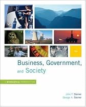 Business, Government and Society: A Managerial Perspective