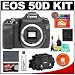 Canon EOS 50D Digital SLR Camera Body + 16GB CF Memory Card + BP-511 Battery + Canon Case + Cameta Bonus Accessory Kit