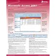 Microsoft Access 2007 Quick Reference Card - Handy Durable Tri-Fold MS Access 2007...