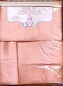 Toddler Bed Sheet Set - Solid Pink