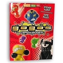 Gogo's Crazy Bones Sticker Album and Game Rules