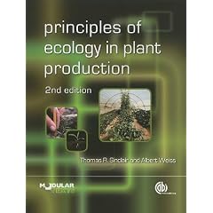 Principles of Ecology in Plant Production