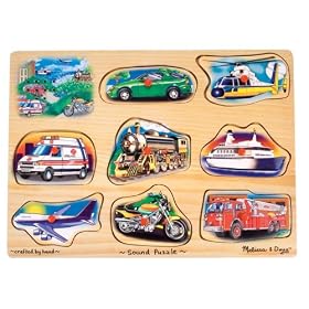 Melissa & Doug Vehicle Sound Puzzle
