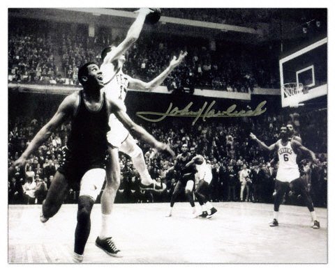 John Havlicek Boston Celtics Autographed 8x10 Photograph
