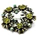 August Birthstone Flowers Dazzle Brooches And Pins title=