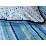Classic Blue Full/Twin Duvet Size: Twin