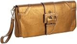 metallic clutch,leather clutch,buckle clutch