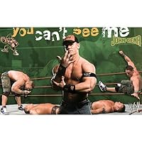 John Cena (You Can't See Me, Action) Sports Poster Print