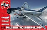 Airfix 1:48 Scale English Electric Lightning F2A/F6 Military Aircraft Series 9 Model Kit