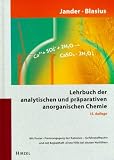 Jander/Blasius: Lehrbuch der analytischen und pr&auml;parativen anorganischen Chemie - Joachim Str&auml;hle, Eberhard Schweda