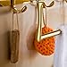 ROZIN Rozinsanitary Gold Finish Bathroom Folding Towel Rack Wall Mounted Clothes Towel Shelf Holder