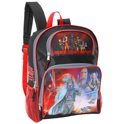 Star Wars The Clone Wars Rise of the Bounty Hunters Backpack