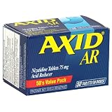Axid AR Acid Reducer, Tablets, Value Pack 50 tablets 51J7456W9TL. SL160 Axid AR Acid Reducer, Tablets, Value Pack 50 tablets