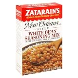 Zatarain's New Orleans Style White Bean Seasoning Mix, 2.4-Ounce Boxes (Pack of 12)