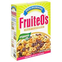 New Morning Fruit-E-O's, Organic, 8-Ounce Boxes (Pack of 6)