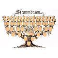Stammbaum Schmuckbild: Kunstdruck-Ahnentafel in Baumform
