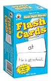 Basic Sight Words Flash Cards, Ages 6 and up