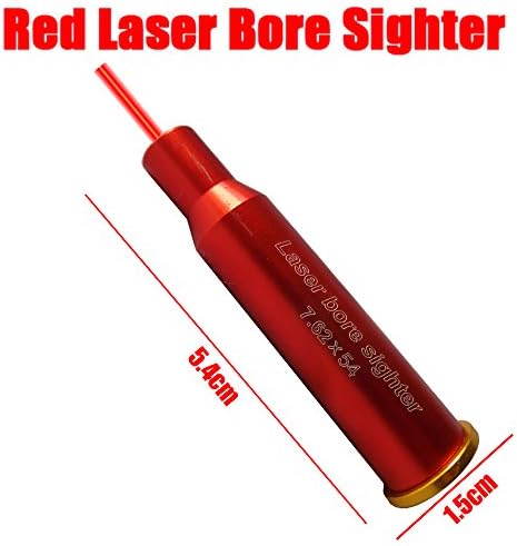 Sight King 7.62x54 Cartridge Red Laser Bore Sight Aluminum