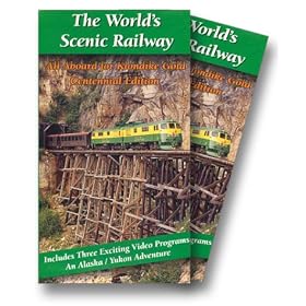 The World's Scenic Railway - 3 Tape Trains Set [VHS]