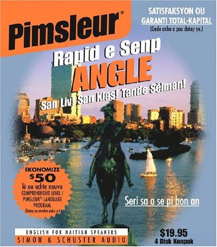 English for Haitian, Q & S: Learn to Speak and Understand English for Haitian with Pimsleur Language Programs (Pimsleur Quick and Simple (ESL))