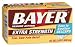 Bayer Aspirin Pain Reliever/ Fever Reducer, Extra Strength, 40-Count Gelcaps