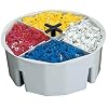 Custom LeatherCraft 1154 4-Inch High, Full-Round Bucket Tray