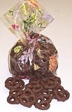 Scott's Cakes Chocolate Covered Pretzels 1 Pound Fall Bag