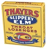 Thayer - Slippery Elm Throat Lozenges, 24 lozenges