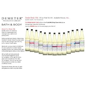 Demeter Fragrance Library - Food & Beverage - Bath & Body Oil Collection
