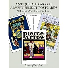 Antique Automobile Advertisement Postcards: 24 Ready-to-Mail Full-Colour Cards (Card Books)
