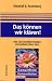  : Das k&ouml;nnen wir kl&auml;ren