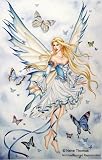 Prelude in Blue by Nene Thomas 8.5 X 11 Print