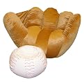 Baseball Glove Chair and Ottoman