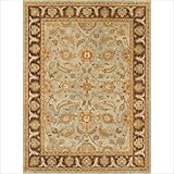 Meadow Breeze Light Spruce / Brown Oriental Rug Size: 8' x 11'