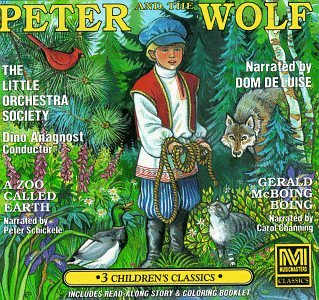 CD-Charts  Music : Peter & the Wolf/Gerald Mc Boing Boing/A Zoo Called Earth