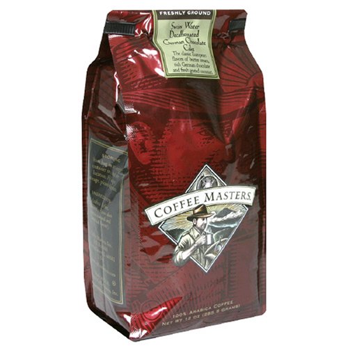Coffee Masters Flavored Coffee, German Chocolate Cake Decaffeinated, Swiss Water... by German Chocolate Cakes
